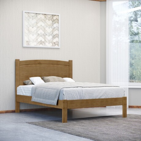 Cama De 2 Plazas Línea Bronce Freijó Cama De 2 Plazas Línea Bronce Freijó