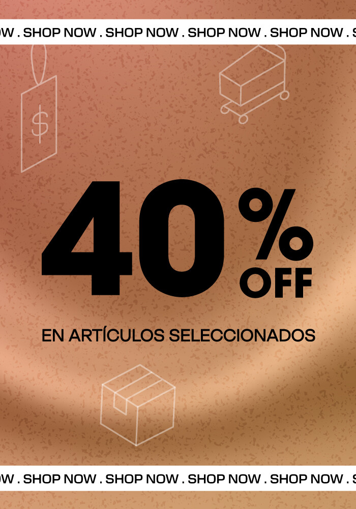 40%off en seleccionados