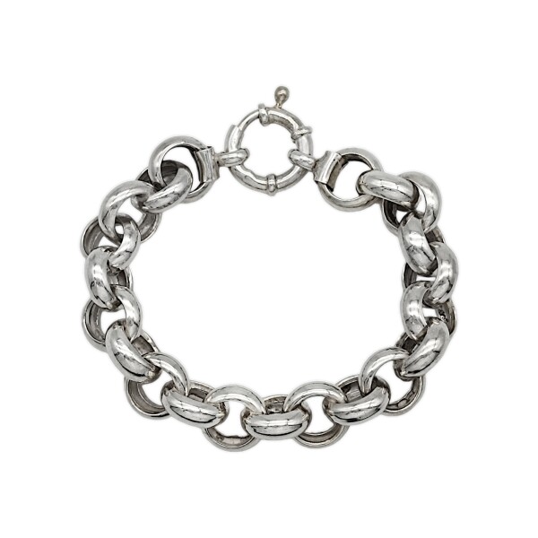 Pulsera Rolo-Plata 925-Sin piedra-PU3149 Sinpiedra