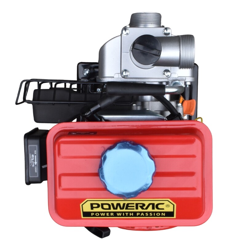 POWERAC MOTOBOMBA A GASOLINA 2.5HP 105CC 38MM 1.5 HORAS DE T Powerac Motobomba A Gasolina 2.5hp 105cc 38mm 1.5 Horas De T
