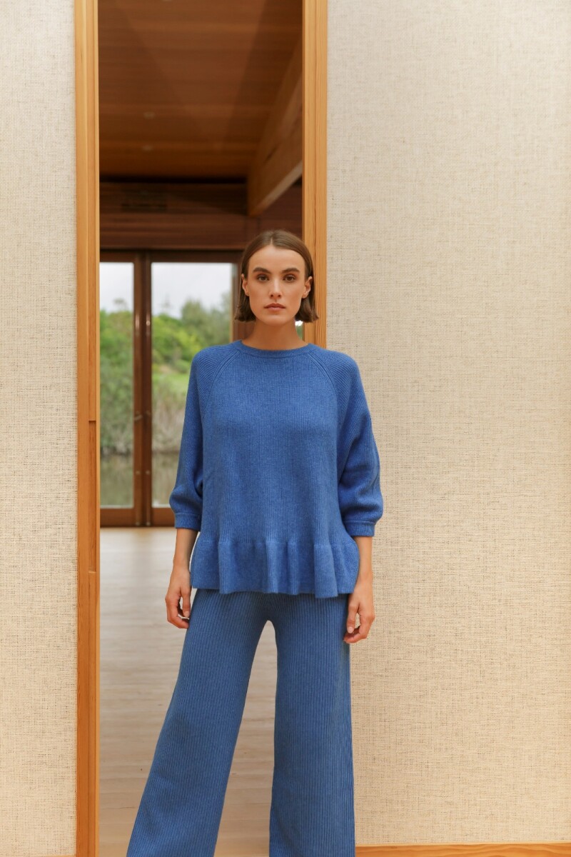 Sweater Cannoli - Azul 