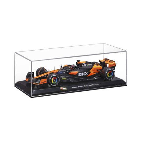 Auto Bburago Formula 1 Mclaren Con Exhibidor Escala 1:24 Oscar Piastri