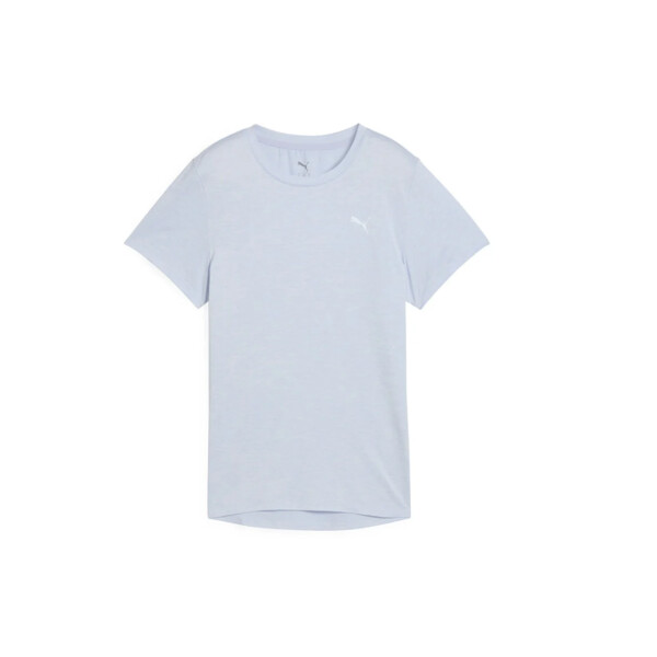 W TAD ESSENTIAL HEATHER TEE - PUMA LILA