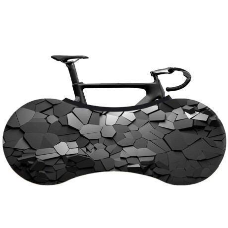 Funda Cubre Bicicleta Elástica Anti Polvo 160 X 55cm Piedra