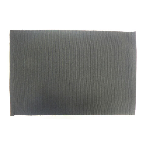 Individual PVC Liso 30 x 45 cm NEGRO