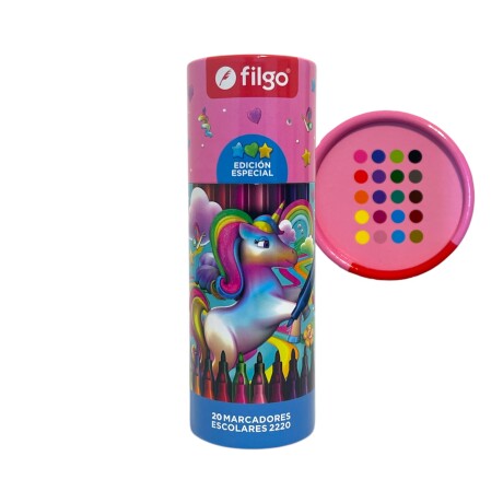 Marcadores Filgo Divertidos Unicornio