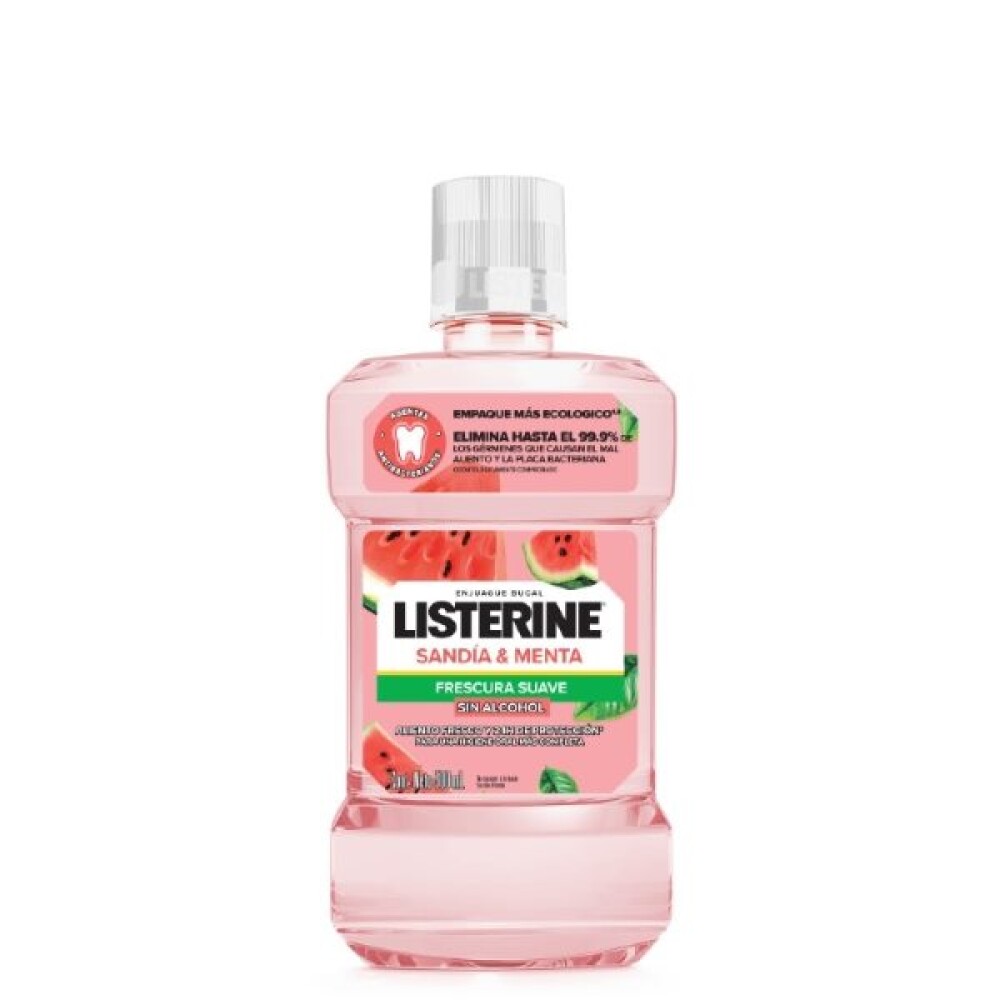 LISTERINE S/ ALCOH SANDIA Y MENTA X500ML única