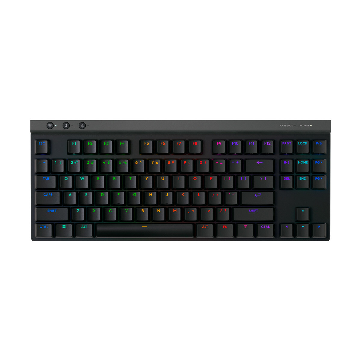 Teclado Gamer Logitech G515 Lightspeed TKL Retroiluminado en ingles - Black 