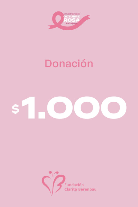 D 1000 Octubre Rosa Rosa