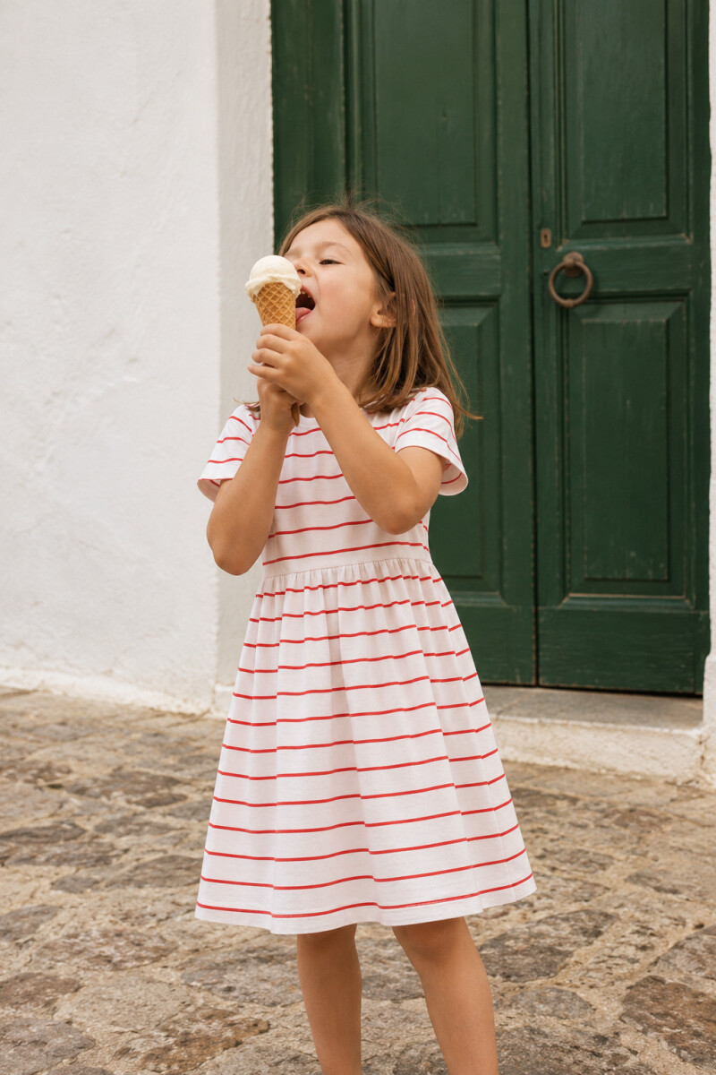 VESTIDO LAU TEEN II - OFF WHITE 