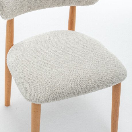 SILLA DE COMEDOR MADERA NATURAL-BEIGE SARAH