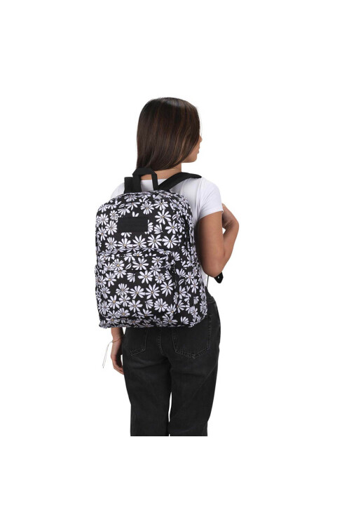 Mochila Superbreak - Unisex Punk Pansies Black