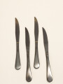 Cuchillo Olivo Set 4 Un. Negro Color Unico