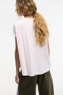 Camiseta oversized Beige