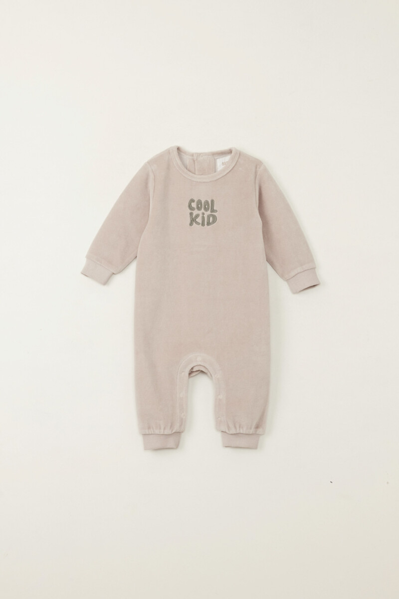 Enterito plush - Gris Claro 