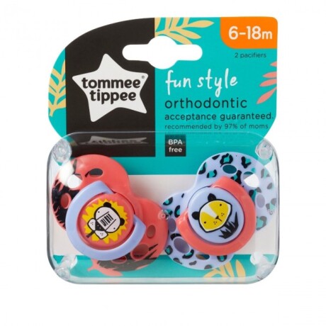 Tommee tippee chupete fun style - 0 a 6 meses TOMMEE TIPPEE