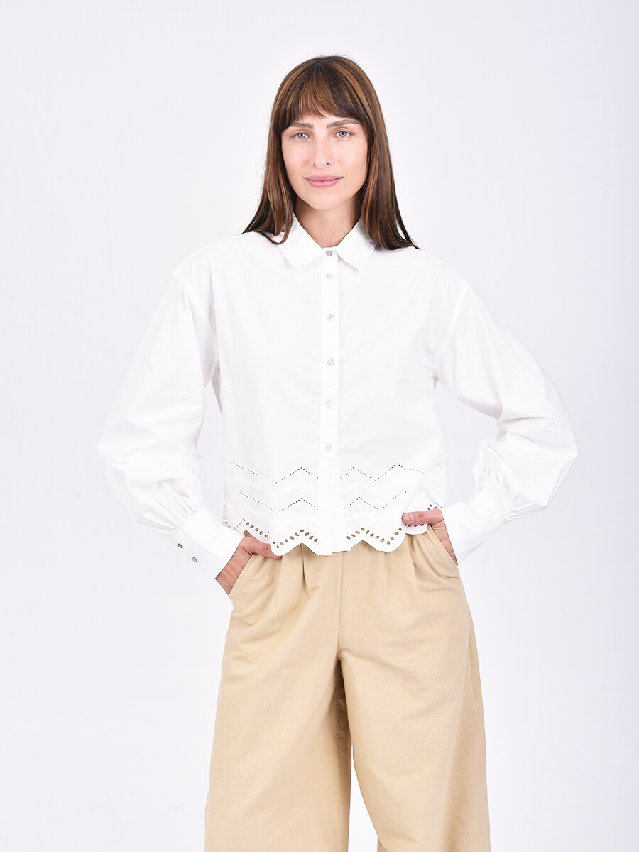 CAMISA JULES - BLANCO 