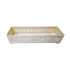Canasto organizador rectangular 24x8x5cm Canasto Organizador Rectangular 24x8x5cm