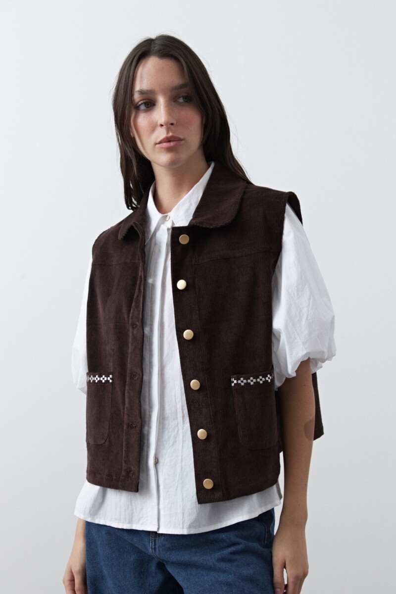 CHALECO BANNACK Chocolate