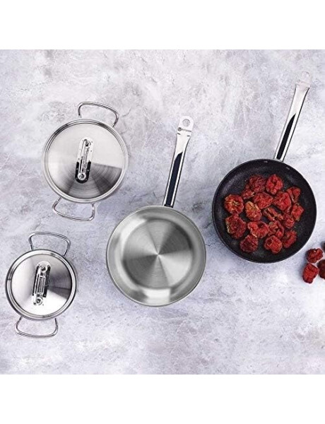 OLLA AC.INOX 3L 16x16CM SATIN PROLINE KORKMAZ OLLA AC.INOX 3L 16x16CM SATIN PROLINE KORKMAZ