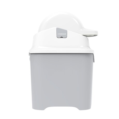 Contenedor de Pañales DIAPER CHAMP Bebesit Gris Contenedor de Pañales DIAPER CHAMP Bebesit Gris