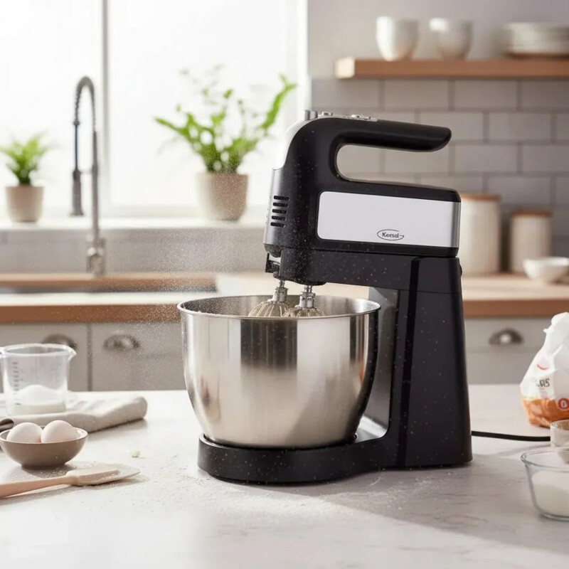Batidora Kassel Con Bowl Inox modelo Ks-bbinox8 500W Batidora Kassel Con Bowl Inox modelo Ks-bbinox8 500W
