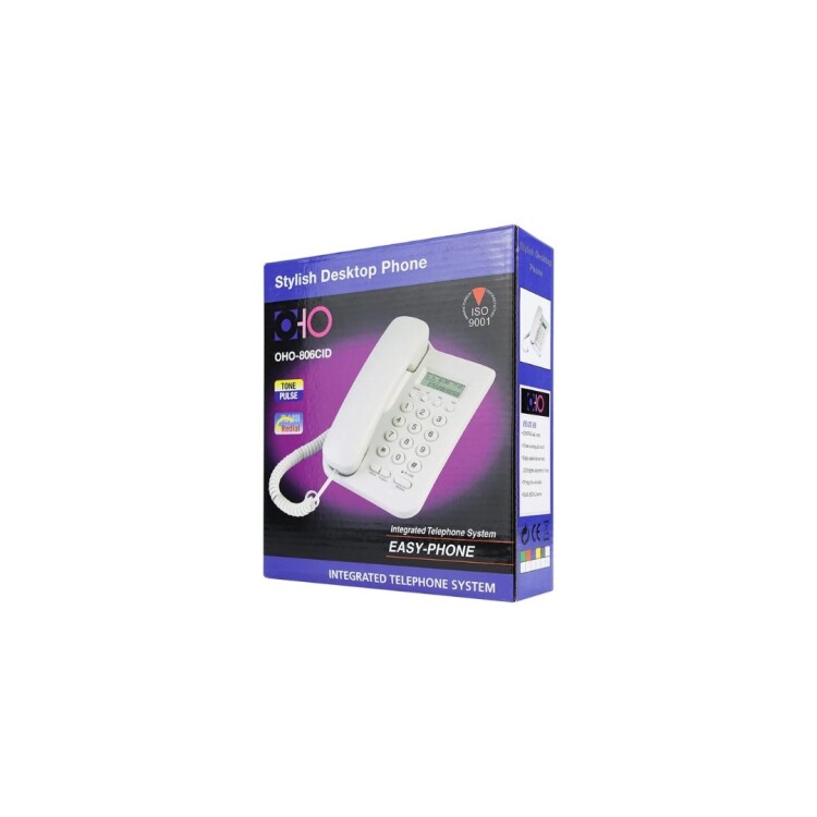 TELEFONO DE MESA OHO-806CID TELEFONO DE MESA OHO-806CID