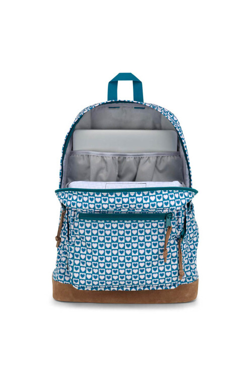 Mochila Portalaptop Right Pack Hyped Hearts Green