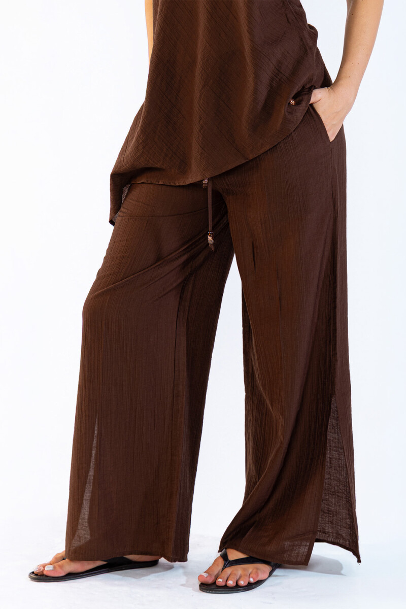 MILA PANTS Chocolate