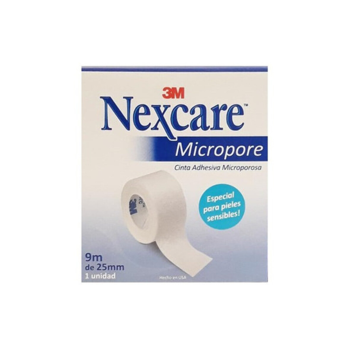 Nexcare Micropore 2,50 Cm. X 9.1 Mts. 