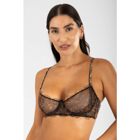 Soutien con aro b lova Animal print