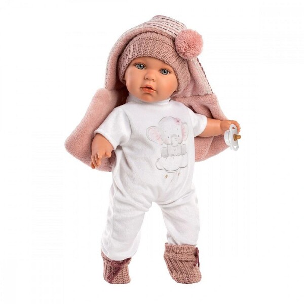 Bebota Llorens Julia Llorona Chupete 42 Cm Abrigo Pijama Variante Modelo Julia