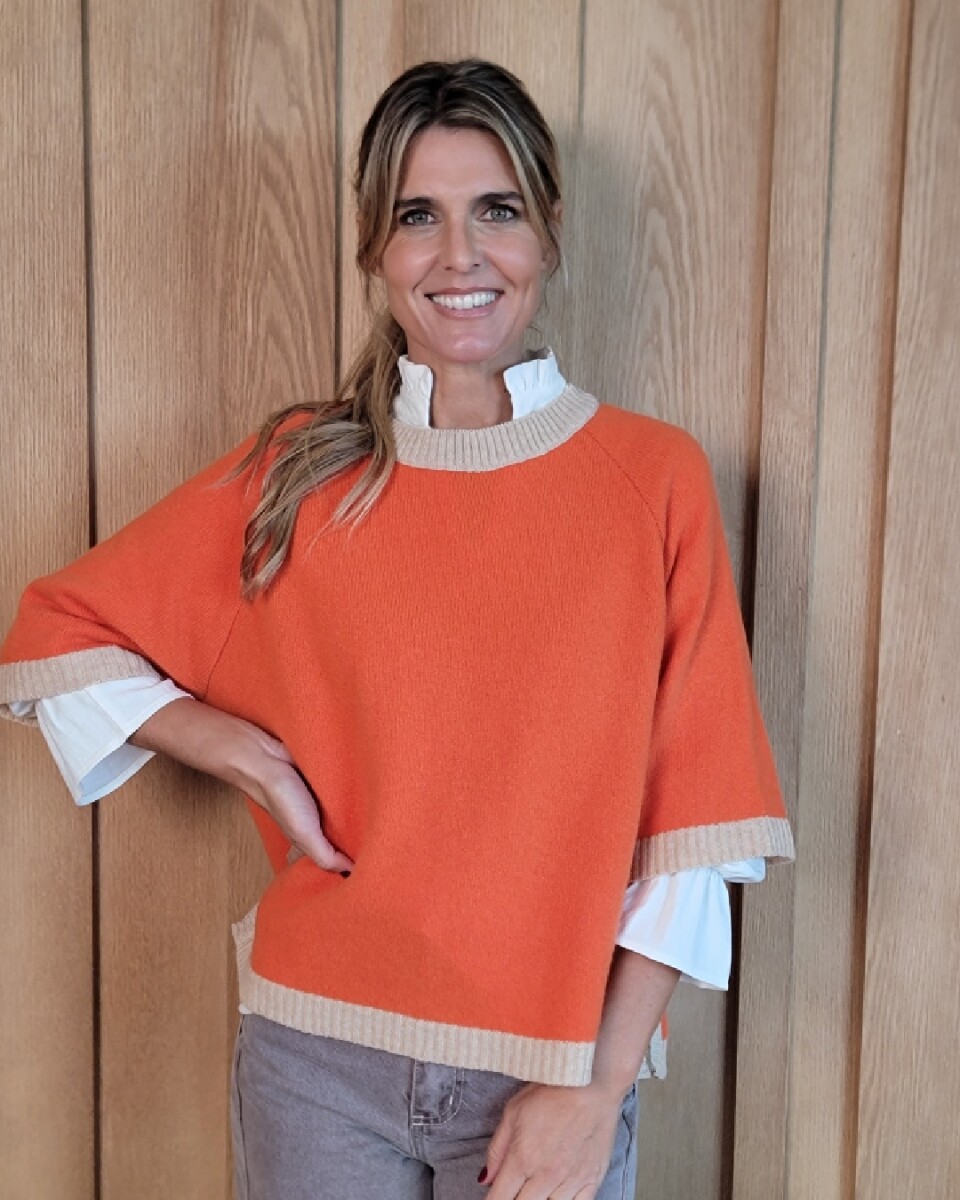 Buzo Clemen Lambswool - Naranja 