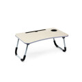 Mesa auxiliar plegable Beige