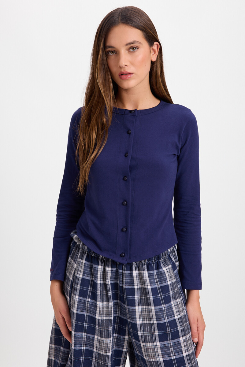 Blusa Hook - Azul Marino 