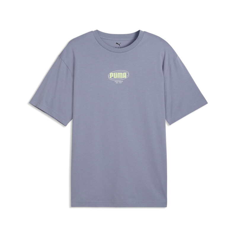 Lifestyle - Puma - Remera Puma ESS Logo Lab Relax.Story 1 de Hombre - 692023 65 Gris