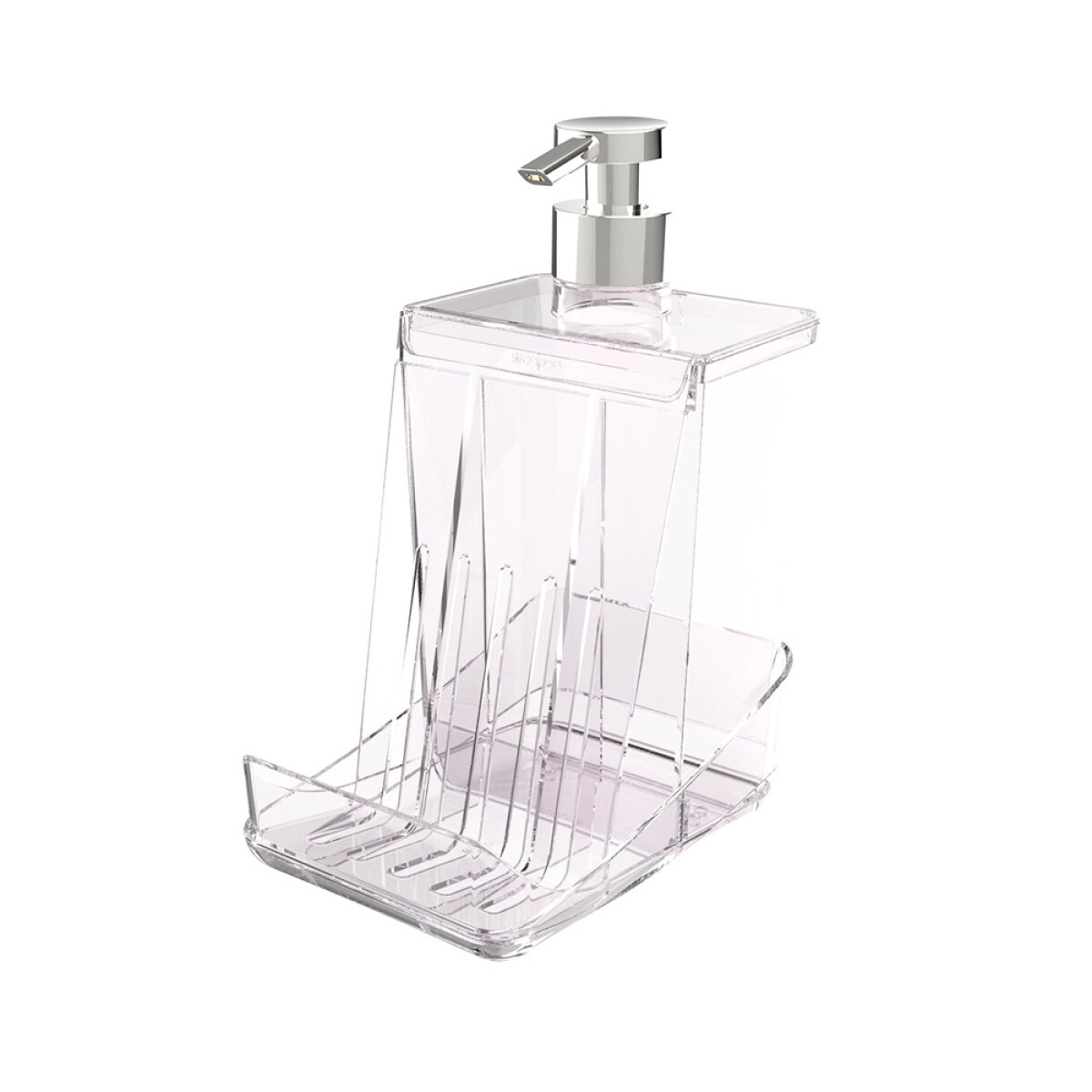 DISPENSADOR DE JABON C/ PORTA ESPONJA 