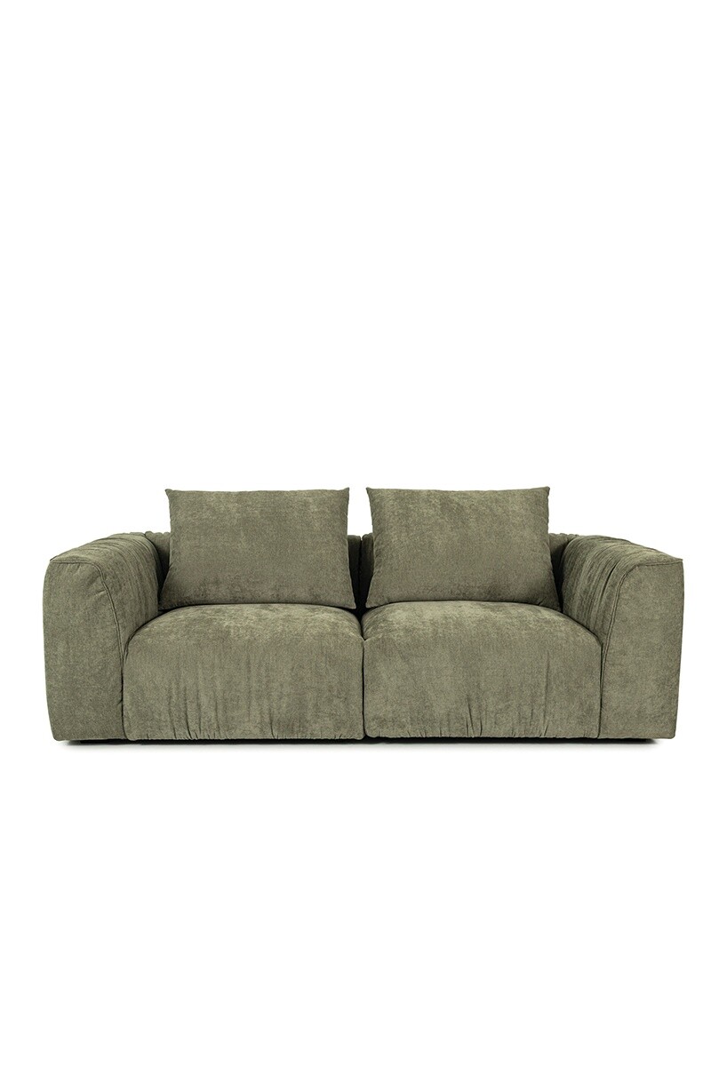 CORSO - SOFA CORSO 216X105X80CM TELA VERDE 