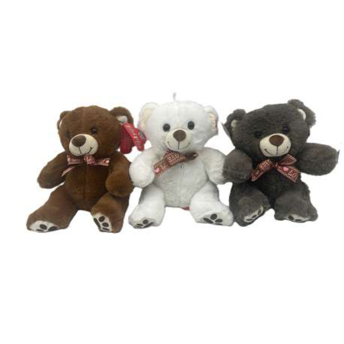Oso con Moña 25 cm Phi Phi - Marron 