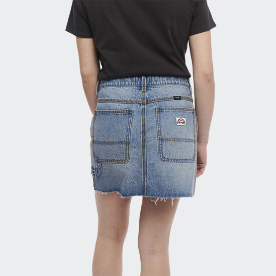 Falda Wrangler Cotton Azul