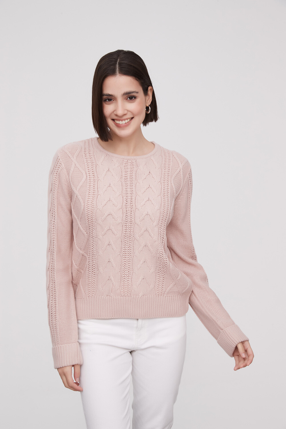 Sweater Focio Rosa Viejo