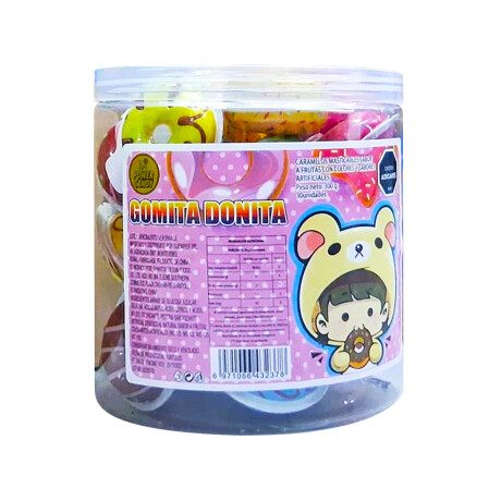 CARAMELO CAPSULAS DONA RELLENO 30 unidades 300grs CARAMELO CAPSULAS DONA RELLENO 30 unidades 300grs