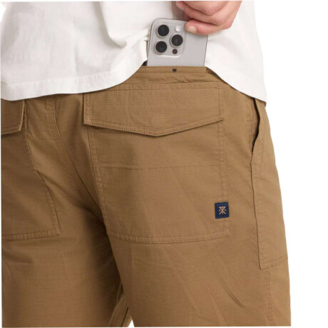 Bermuda Roark Layover Utility Ripstop Marron