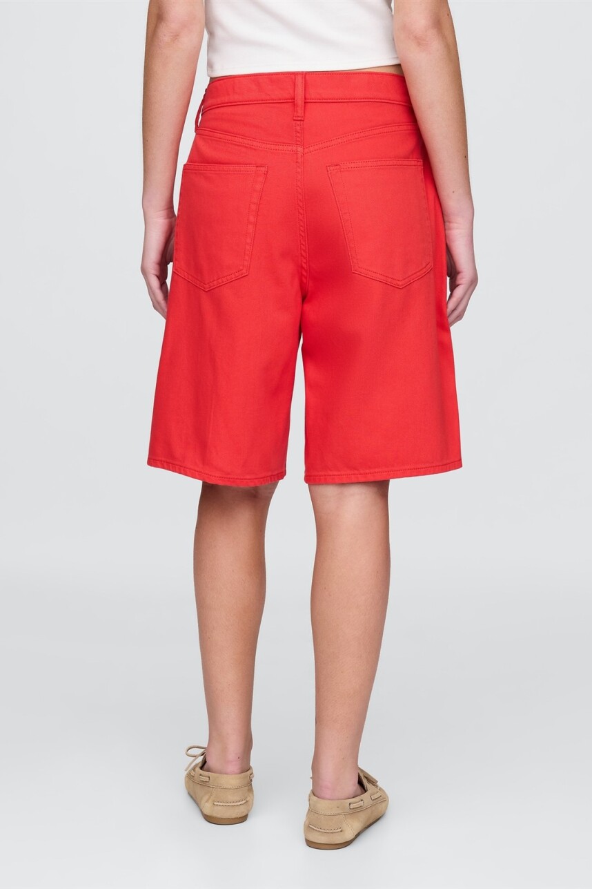 Short De Jean Mujer Tomato Sauce