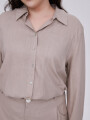 Camisa Torbeck Taupe / Mink / Vison