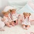 Muñeca Llorens Joelle Llorona Bufanda Abrigo Chupete Vestido Variante Modelo Joelle