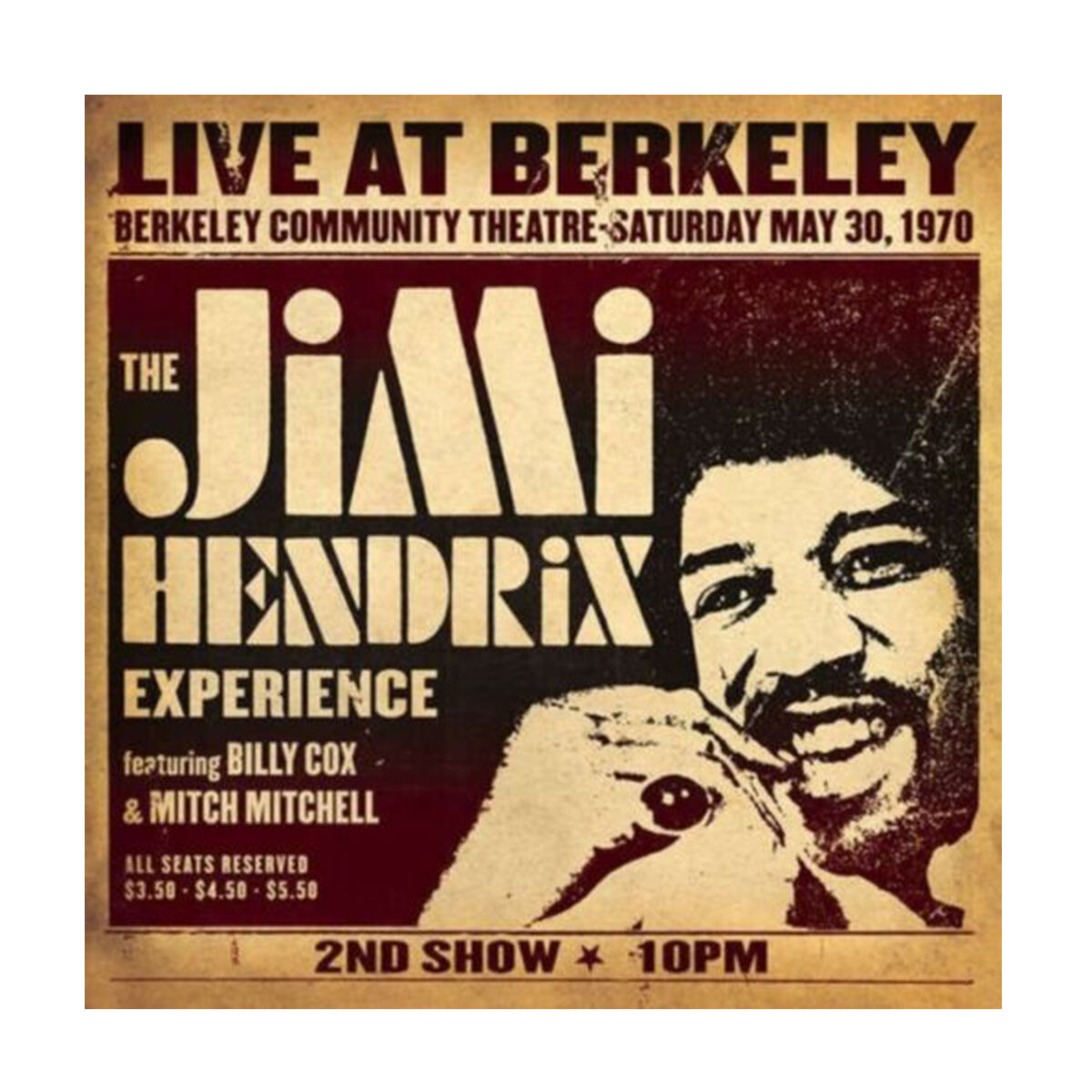 (l) Jimi Hendrix Experience - Live At Berkeley Uk Vinilo 
