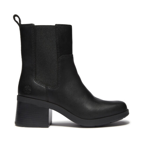 Botas Mid Chelsea Mujer Black Full Grain