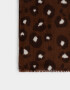 Pashminas Pashmina Animal Print - Marron Chocolate