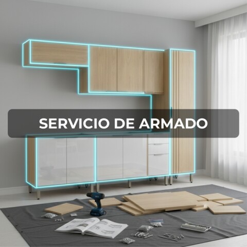 Armado de mueble ARMADO COCINA COMPACTA 5 MÓDULOS | Servicio Armado